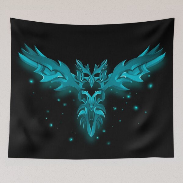 Item preview, Ice Blue Metallic Owl  designed and sold by jc007.