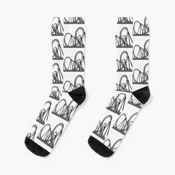 "rollercoaster tycoon" Socks for Sale by Enneffati Redbubble