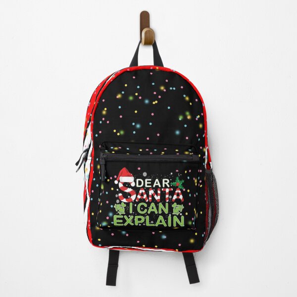 Item preview, Dear Santa I Can Explain designed and sold by amishacreates.