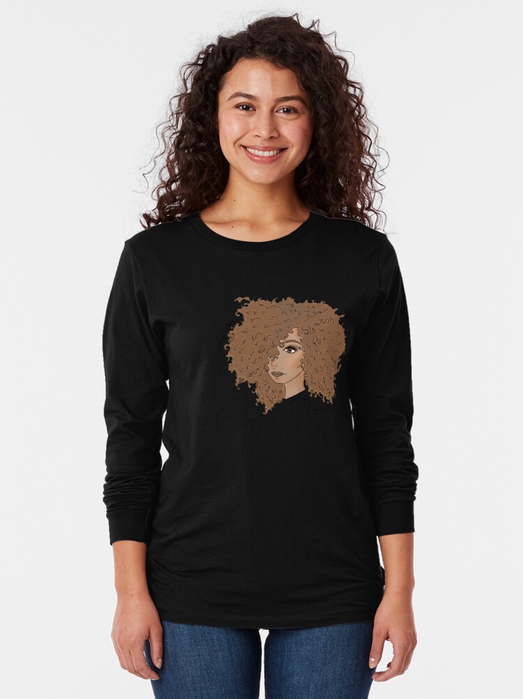 "Espectacular curly girl" Tshirt by drawbyana Redbubble