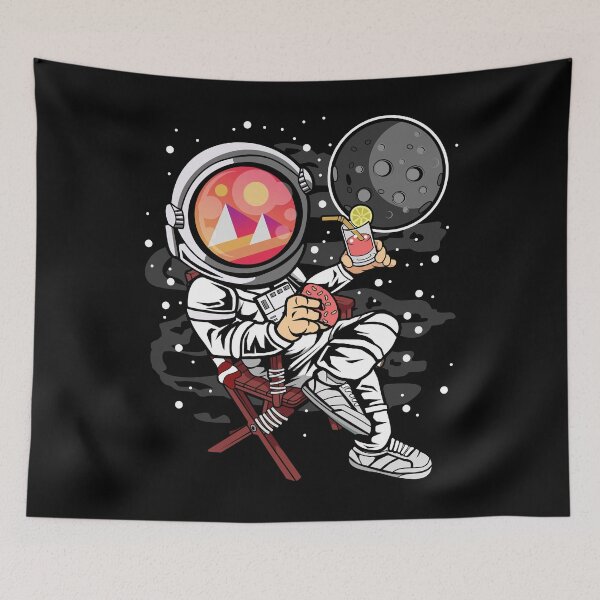 Item preview, Astronaut Retirement Plan Decentraland MANA Coin To The Moon Crypto Token Cryptocurrency Blockchain Wallet HODL designed and sold by AdamRoberts90.