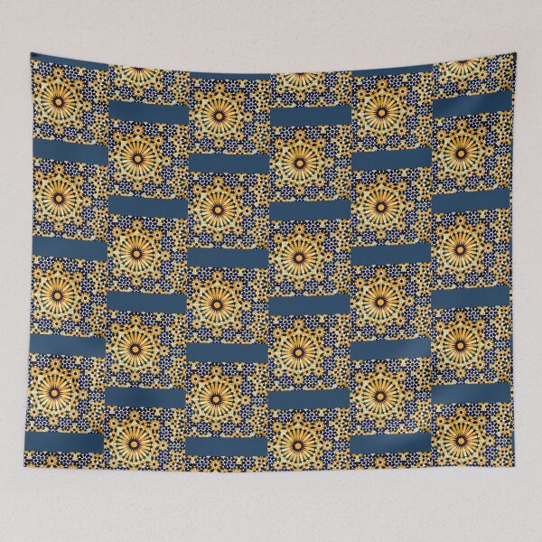 Item preview, Beauty of Ikat print pattern throw pillow    designed and sold by EVintageGallery.