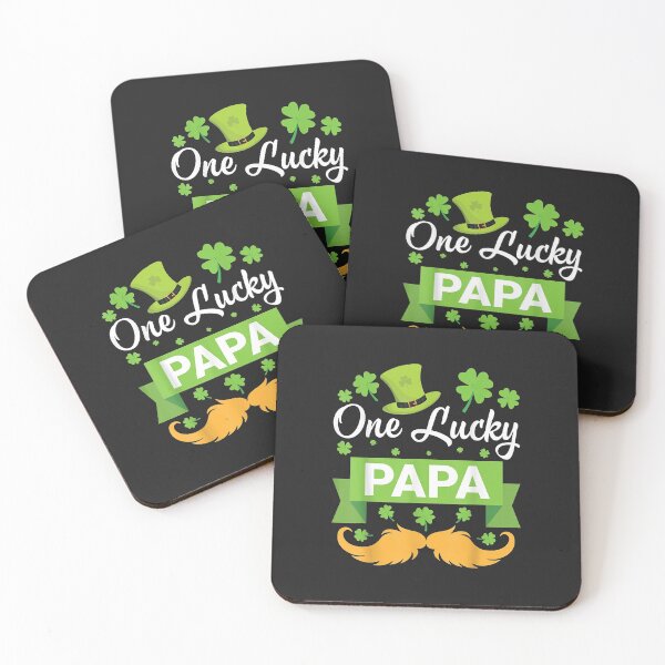 Item preview, Bearded Leprechaun Happy Saint Patricks Day One Lucky Papa designed and sold by virnmjan.