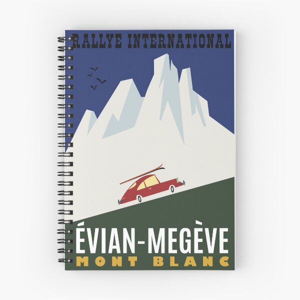 Artikelvorschau, Evian-Megeve-Poster entworfen und verkauft von Gary Godel.