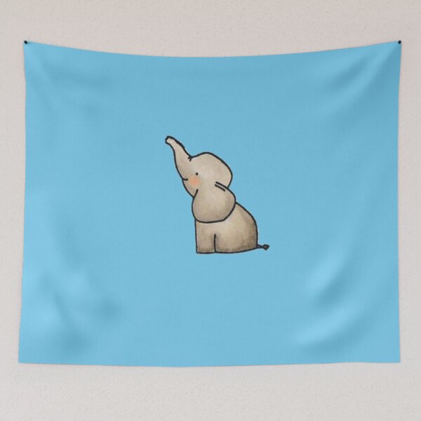 Item preview, itty bitty elephant Sticker designed and sold by JulianArens.