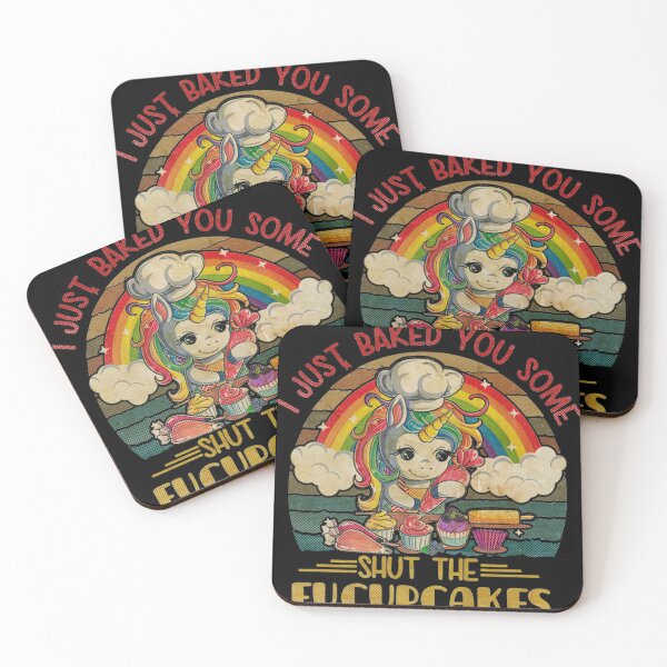Item preview, Retro Unicorn The Fucupcakes  designed and sold by Raincheck408.