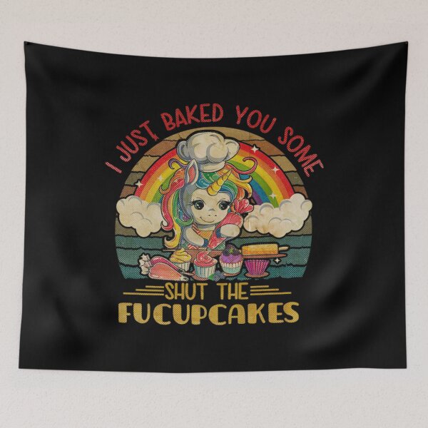 Item preview, Retro Unicorn The Fucupcakes  designed and sold by Raincheck408.