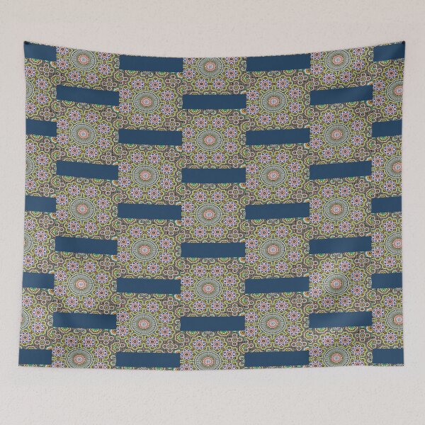 Item preview, Beauty of Ikat print pattern A-line Dress        designed and sold by EVintageGallery.