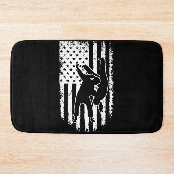 Item preview, Jiu jitsu American Flag Retro White designed and sold by VannaShanha.