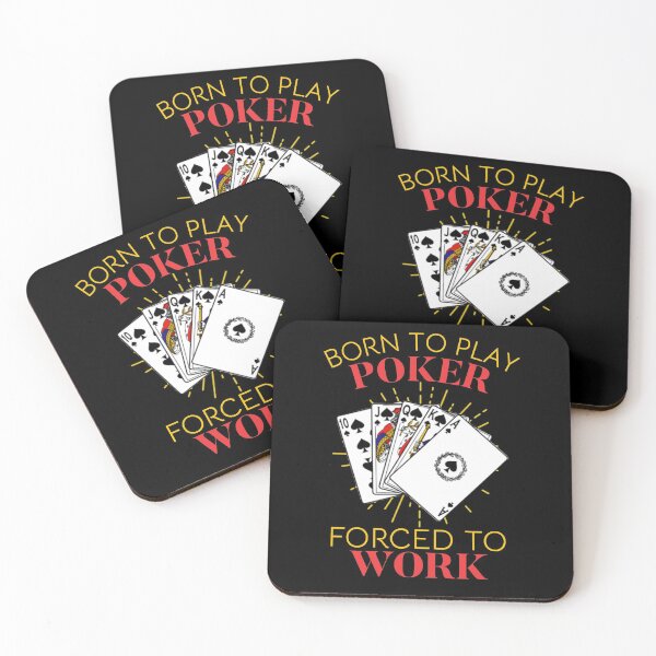 Item preview,  Born To Play Poker Forced To Work T-shirt, Funny Poker Shirt, Casino Shirt, Poker Player Gift, Poker Tee Women, Gambling T-shirt  designed and sold by Djikou.