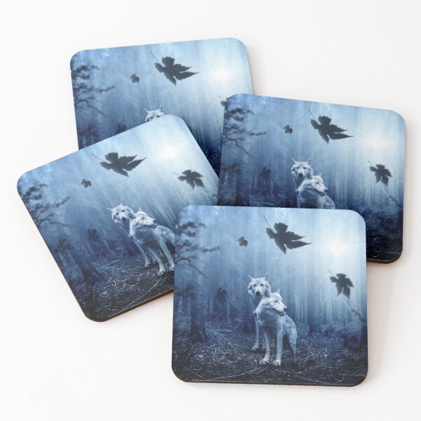 Item preview, The wolves in the forest designed and sold by DegoPine  Art Studio.