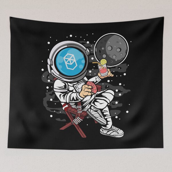Item preview, Astronaut Retirement Plan Fantom FTM Coin To The Moon Crypto Token Cryptocurrency Blockchain Wallet HODL designed and sold by AdamRoberts90.