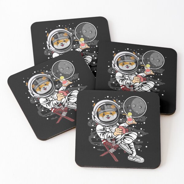 Item preview, Astronaut Retirement Plan Floki Inu Coin To The Moon Crypto Token Cryptocurrency Blockchain Wallet HODL designed and sold by AdamRoberts90.