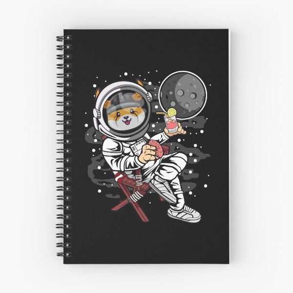Item preview, Astronaut Retirement Plan Floki Inu Coin To The Moon Crypto Token Cryptocurrency Blockchain Wallet HODL designed and sold by AdamRoberts90.