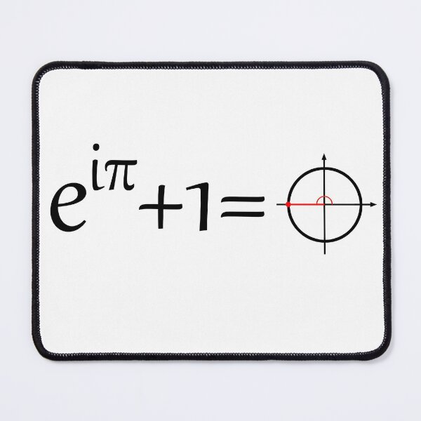 Item preview, Euler's identity with unit circle designed and sold by lakitzi.