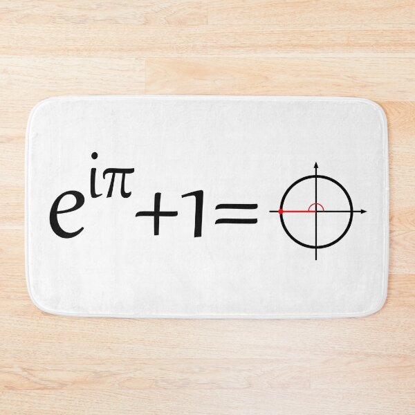 Item preview, Euler's identity with unit circle designed and sold by lakitzi.