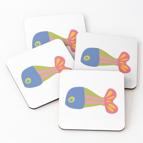Item preview, AB042-8 Cute Fish Illustration designed and sold by DuckyRubin.