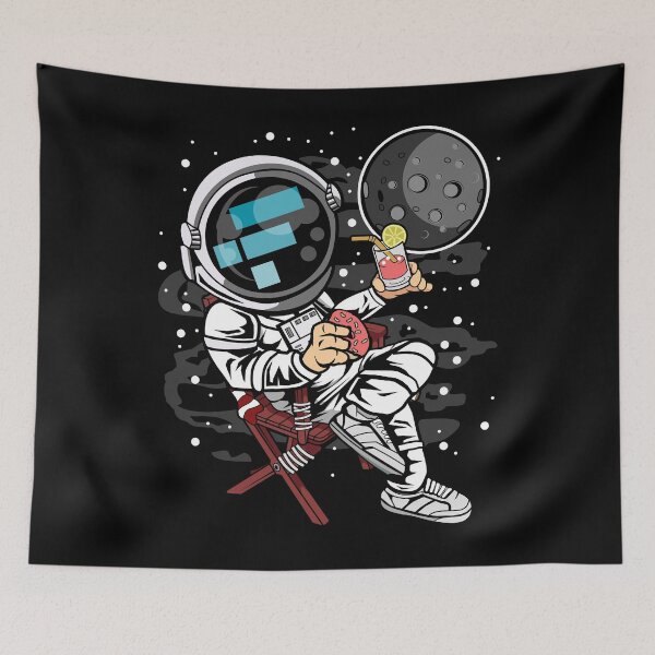 Item preview, Astronaut Retirement Plan FTX Coin To The Moon Crypto Token Cryptocurrency Blockchain Wallet HODL designed and sold by AdamRoberts90.