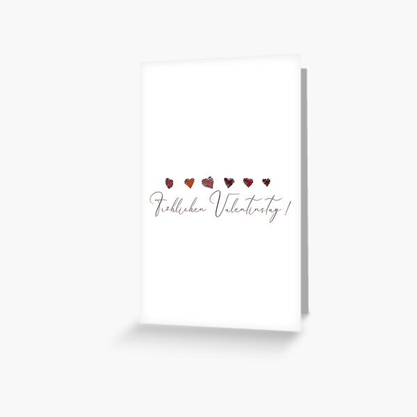 Item preview, Fröhlichen Valentinstag! designed and sold by MarinaCuric.