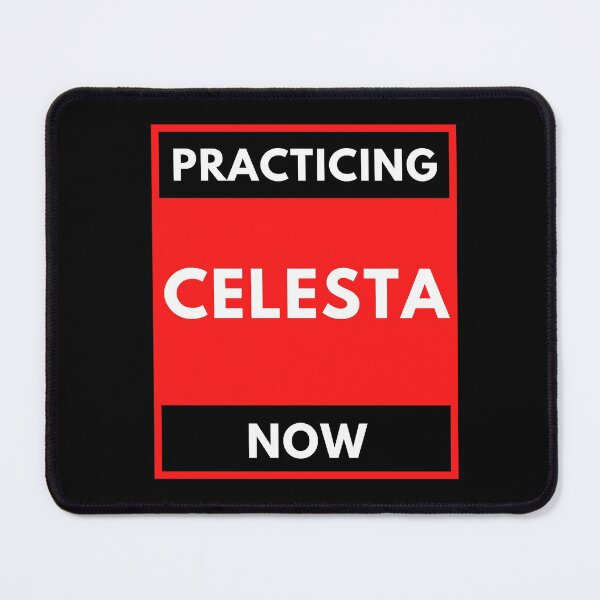 Item preview, PRACTICING CELESTA NOW  designed and sold by Musicianst0re.