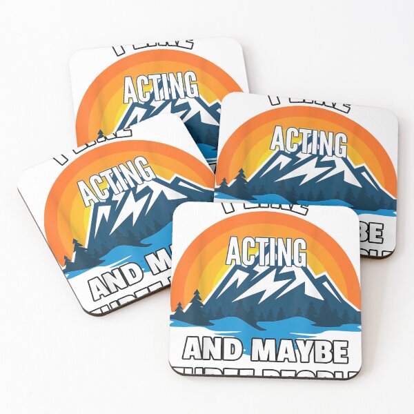 Item preview, I Like Acting And Maybe Three People designed and sold by MichaelBankston.