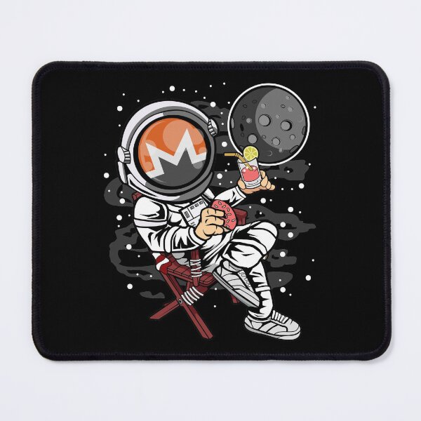 Item preview, Astronaut Retirement Plan Monero XMR Coin To The Moon Crypto Token Cryptocurrency Blockchain Wallet HODL designed and sold by AdamRoberts90.