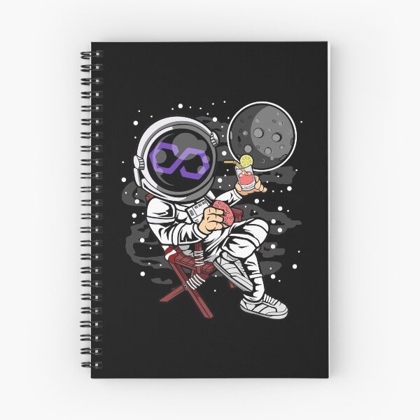 Item preview, Astronaut Retirement Plan Polygon Matic Coin To The Moon Crypto Token Cryptocurrency Blockchain Wallet HODL designed and sold by AdamRoberts90.