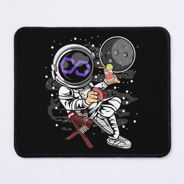 Item preview, Astronaut Retirement Plan Polygon Matic Coin To The Moon Crypto Token Cryptocurrency Blockchain Wallet HODL designed and sold by AdamRoberts90.