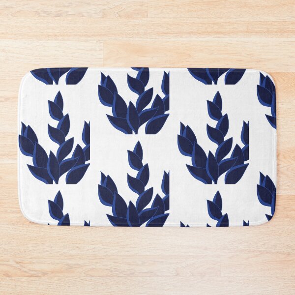 Item preview, BLUE LEAF AND FLORAL PATTERN  designed and sold by Pranvi19.