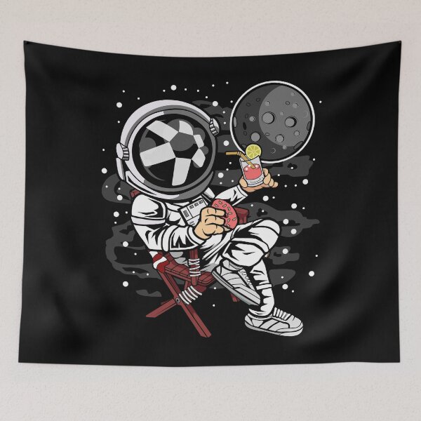 Item preview, Astronaut Retirement Plan Quant QNT Coin To The Moon Crypto Token Cryptocurrency Blockchain Wallet HODL designed and sold by AdamRoberts90.