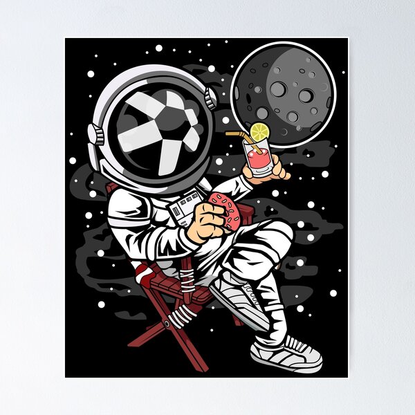 Item preview, Astronaut Retirement Plan Quant QNT Coin To The Moon Crypto Token Cryptocurrency Blockchain Wallet HODL designed and sold by AdamRoberts90.