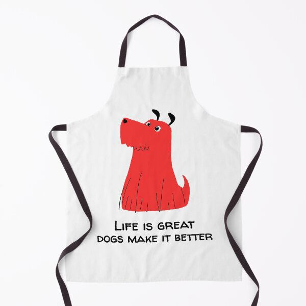 Item preview, Life is great dogs make it better designed and sold by Hansekoi7832.