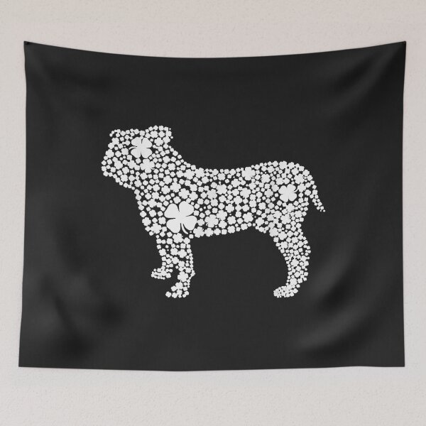 Item preview, Bulldog Irish Clover Shamrock St. Patrick's Day designed and sold by virnmjan.