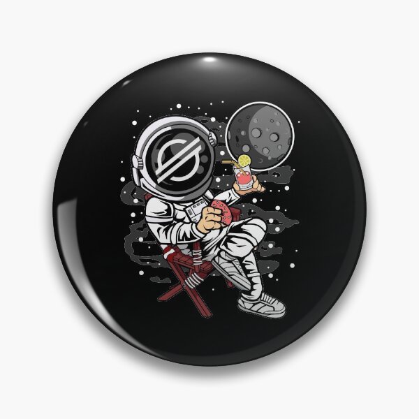 Item preview, Astronaut Retirement Plan Stellar XLM Coin To The Moon Crypto Token Cryptocurrency Blockchain Wallet HODL designed and sold by AdamRoberts90.