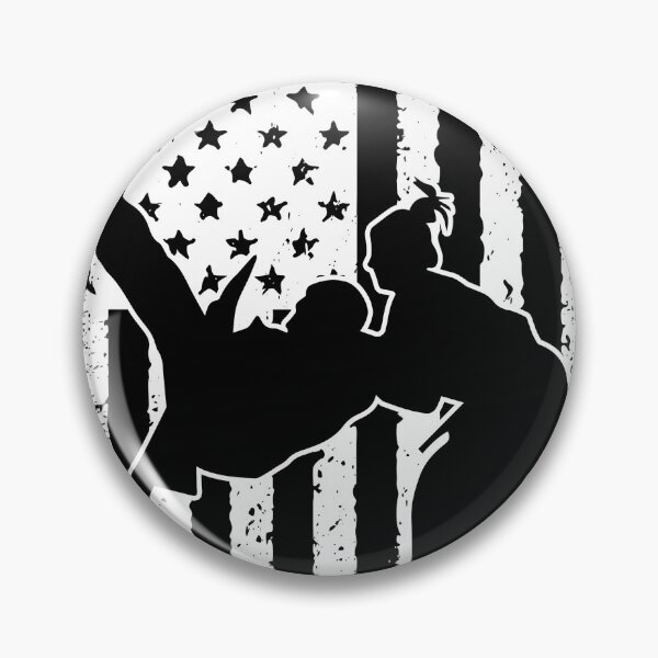 Item preview, Judo USA Flag Black White designed and sold by LucianaShop.