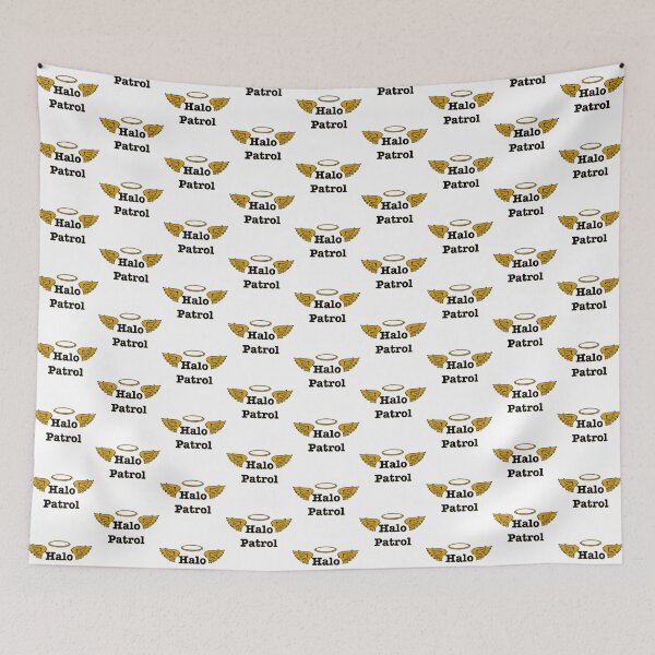 Item preview, Halo Patrol negro sobre oro 4 designed and sold by Coolcat101s.