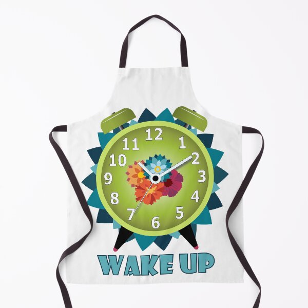 Item preview, Alarm clock and flowers t-shirt designed and sold by aleksmm-11.
