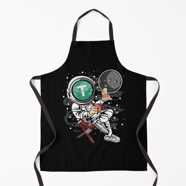 Item preview, Astronaut Retirement Plan Tether USDT Coin To The Moon Crypto Token Cryptocurrency Blockchain Wallet HODL designed and sold by AdamRoberts90.