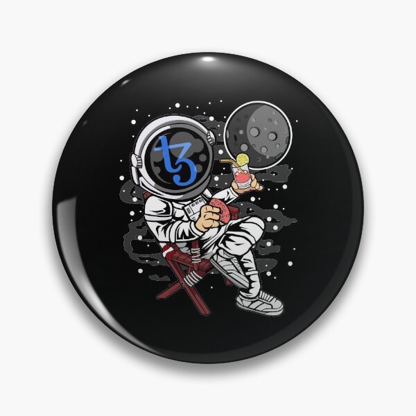 Item preview, Astronaut Retirement Plan Tezos XTZ Coin To The Moon Crypto Token Cryptocurrency Blockchain Wallet HODL designed and sold by AdamRoberts90.