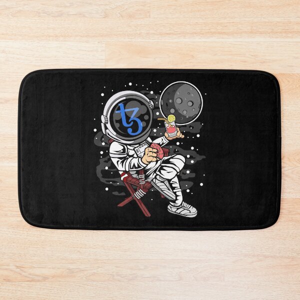 Item preview, Astronaut Retirement Plan Tezos XTZ Coin To The Moon Crypto Token Cryptocurrency Blockchain Wallet HODL designed and sold by AdamRoberts90.