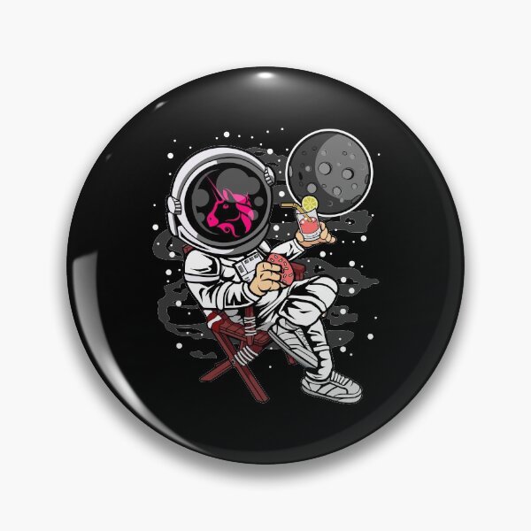 Item preview, Astronaut Retirement Plan Uniswap UNI Coin To The Moon Crypto Token Cryptocurrency Blockchain Wallet HODL designed and sold by AdamRoberts90.