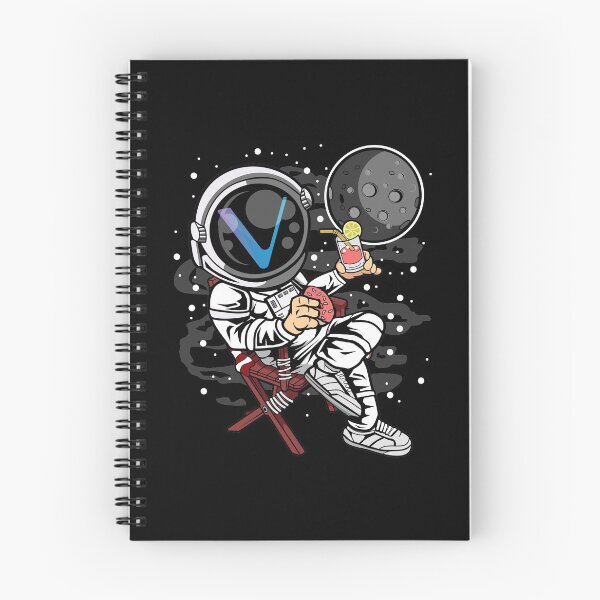 Item preview, Astronaut Retirement Plan Vechain VET Coin To The Moon Crypto Token Cryptocurrency Blockchain Wallet HODL designed and sold by AdamRoberts90.