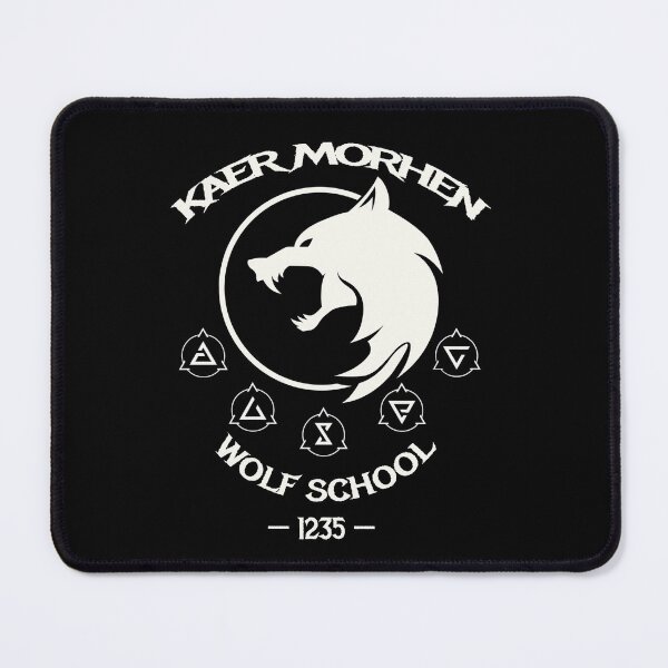 Item preview, KAER MORHEN WOLF SCHOOL designed and sold by Edgeofnowhere.