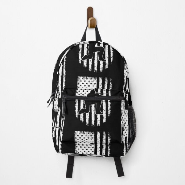Item preview, Shooting USA Flag Black White designed and sold by LucianaShop.