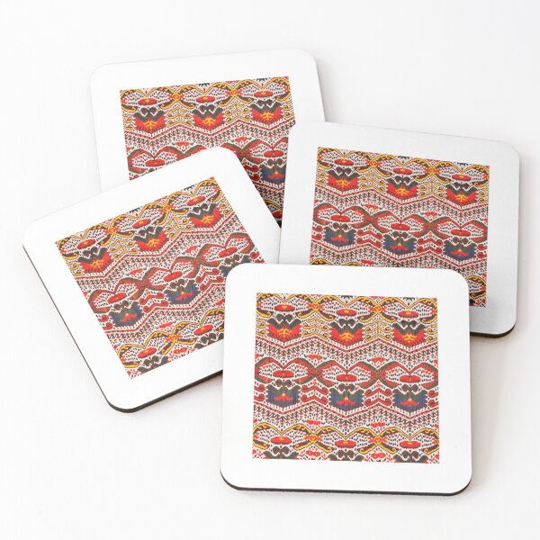 Item preview, Bright sunny colors of Uzbek ikat atlas al    designed and sold by EVintageGallery.