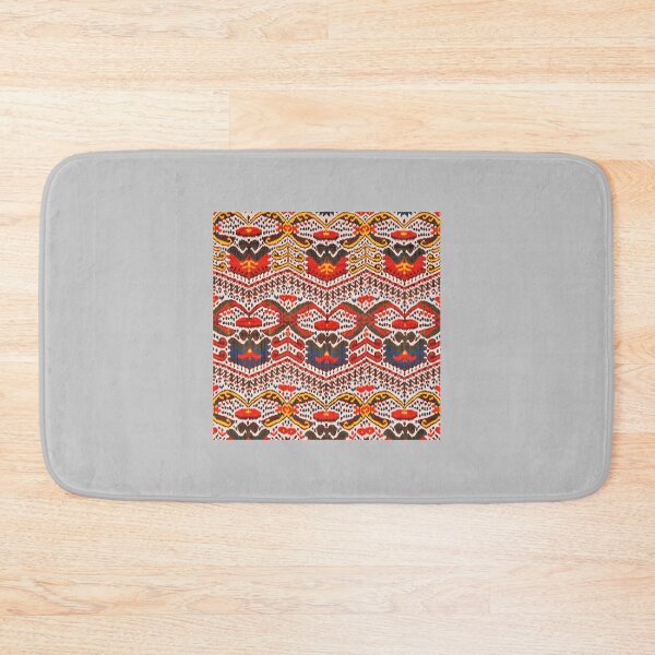 Item preview, Bright sunny colors of Uzbek ikat atlas al    designed and sold by EVintageGallery.