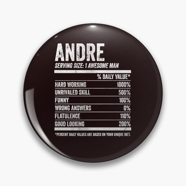 Item preview, Mens Andre Nutrition Personalized Name Shirt Funny Name Facts Premium T-Shirt designed and sold by King7778.