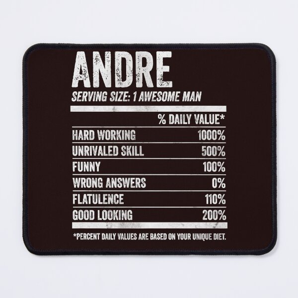 Item preview, Mens Andre Nutrition Personalized Name Shirt Funny Name Facts Premium T-Shirt designed and sold by King7778.