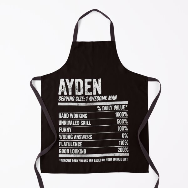 Item preview, Mens Ayden Nutrition Personalized Name Shirt Funny Name Facts T-Shirt designed and sold by King7778.