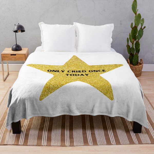 Artikelvorschau, Heute nur einmal geweint Gold Star entworfen und verkauft von designsbyreaia.